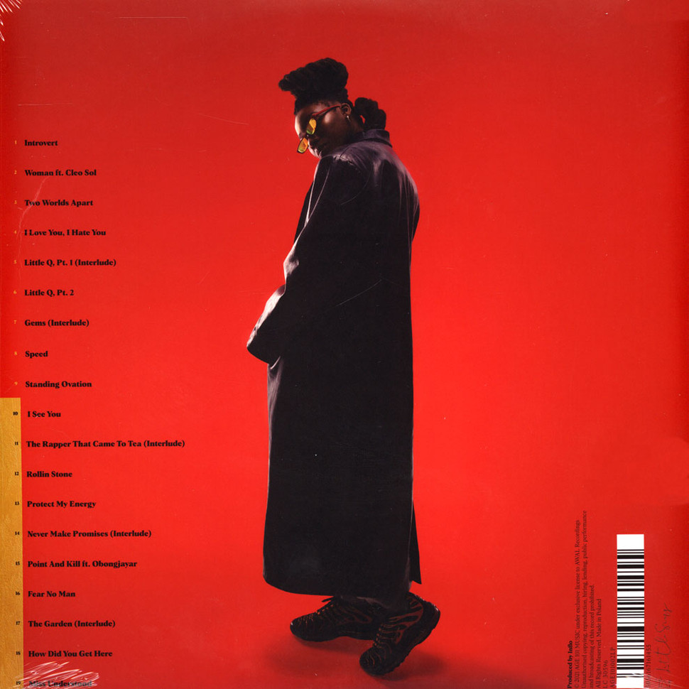 [53332] Little Simz - Sometimes I Might Be Introvert (2LP | Red Translucent / Yellow Translucent split)
