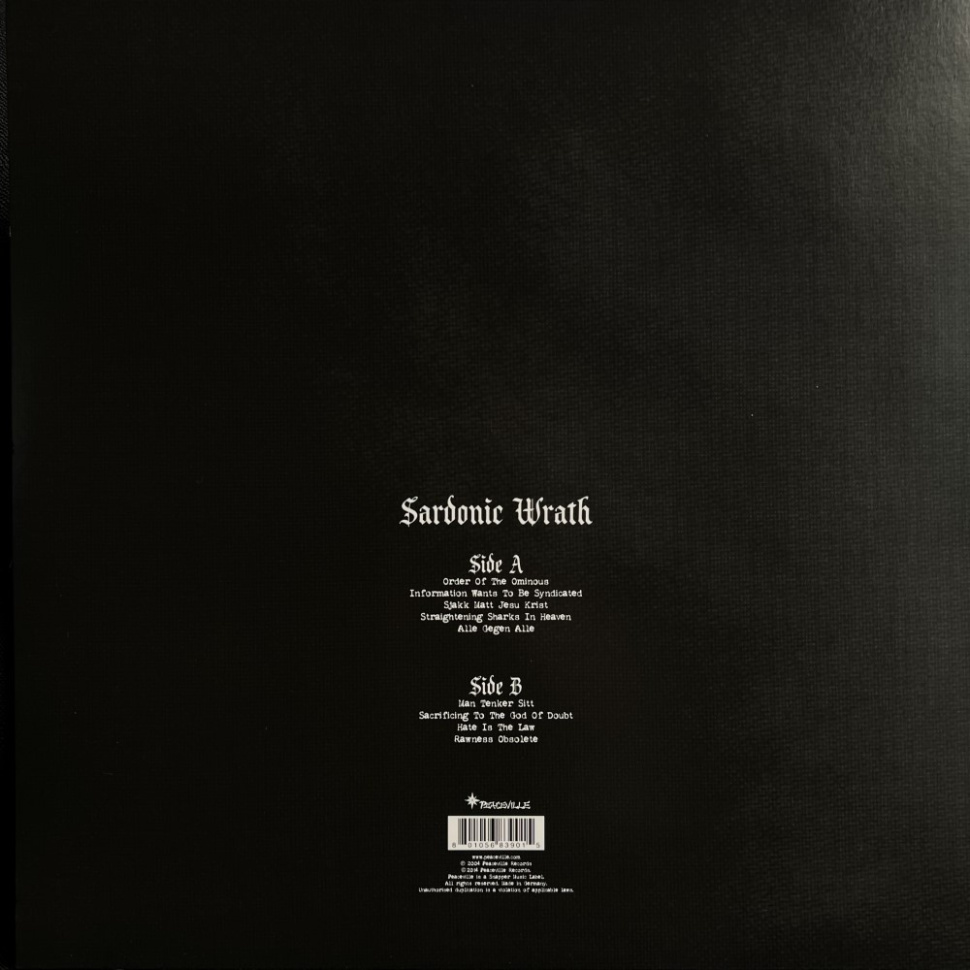 [1333] Darkthrone - Sardonic Wrath (LP)