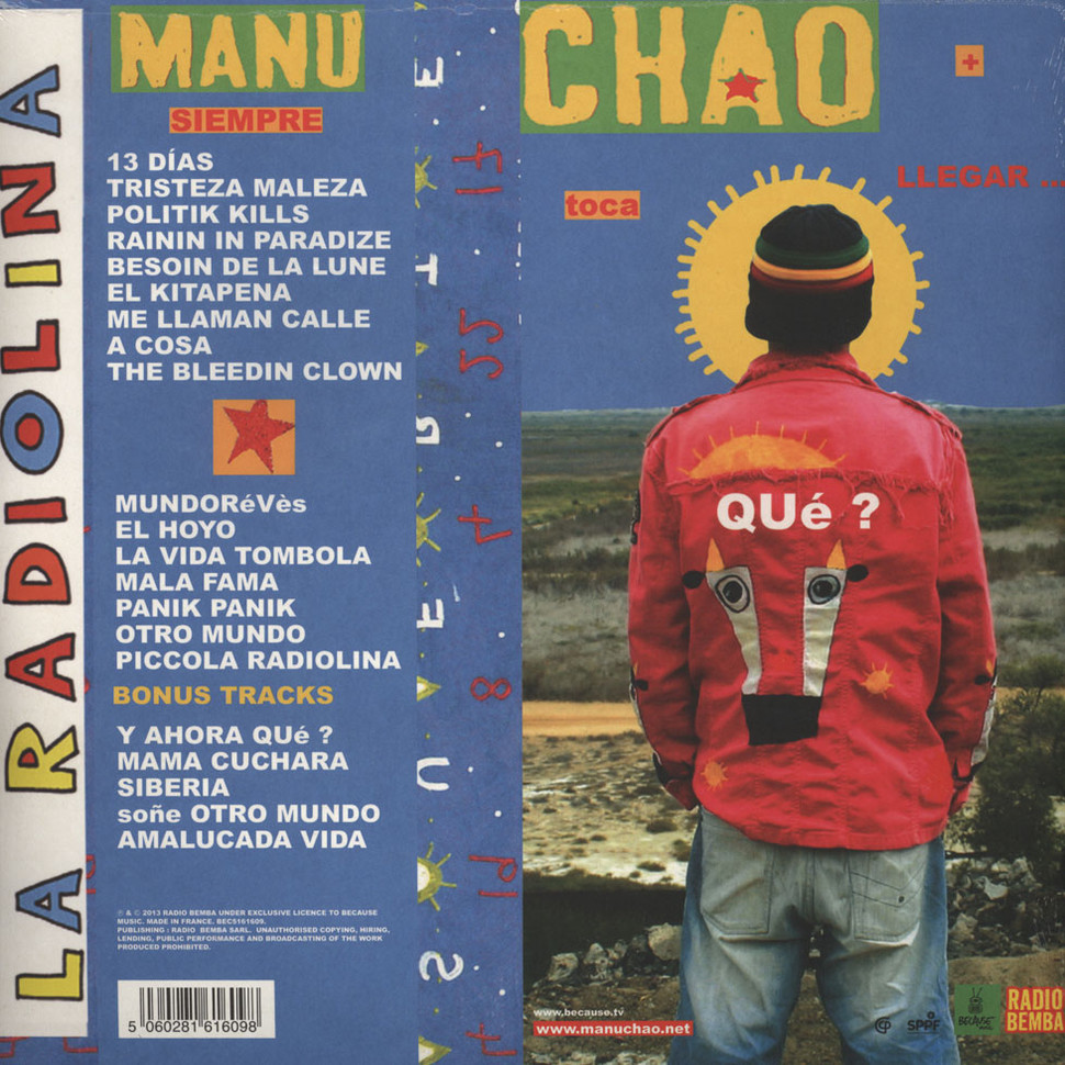 [43876] Manu Chao - La Radiolina (2LP + CD)