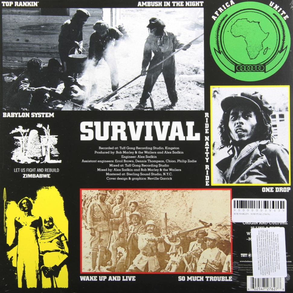 [40813] Bob Marley & The Wailers - Survival (LP)