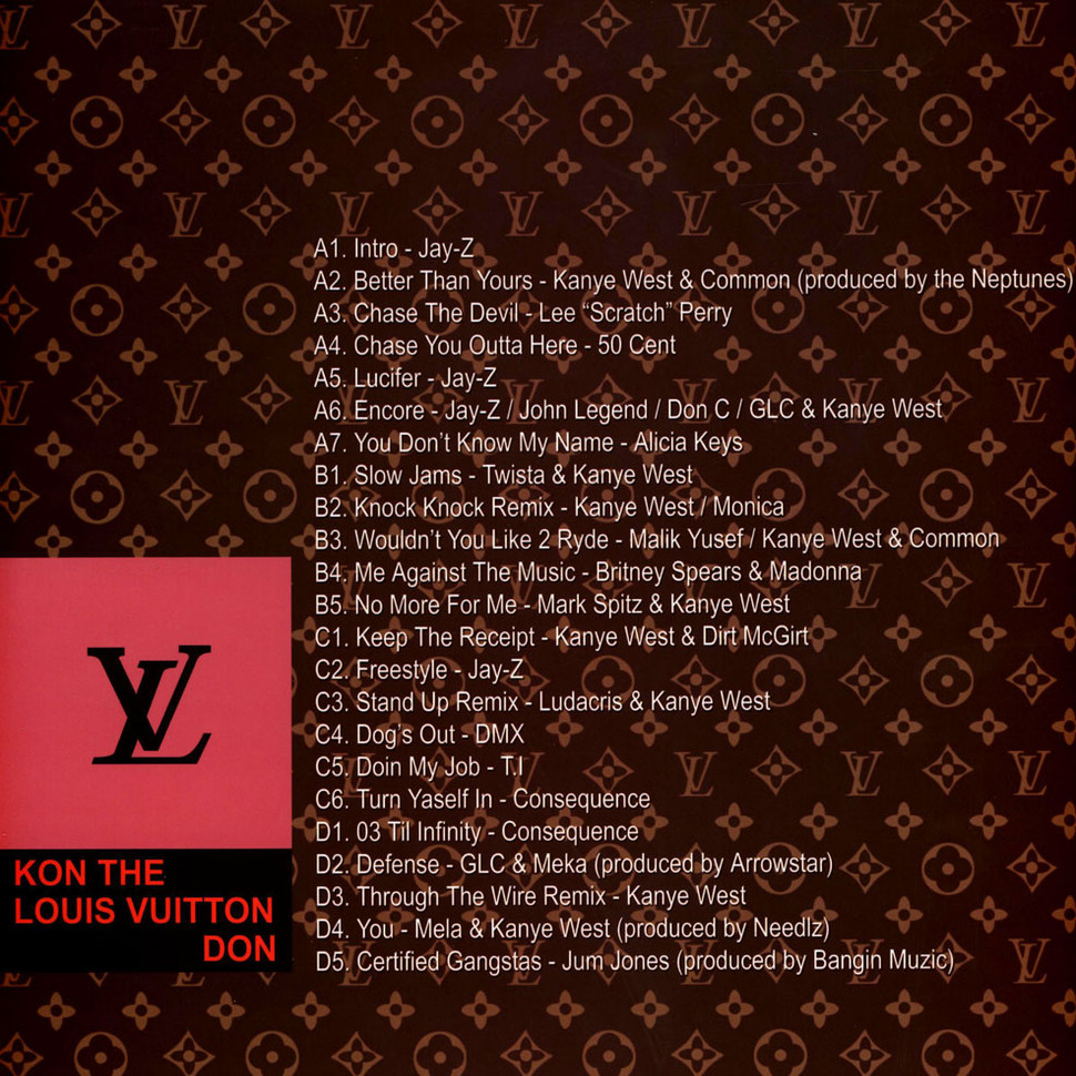 [52496] Kanye West - Kon The Louis Vuitton Don (2LP | Transparent)