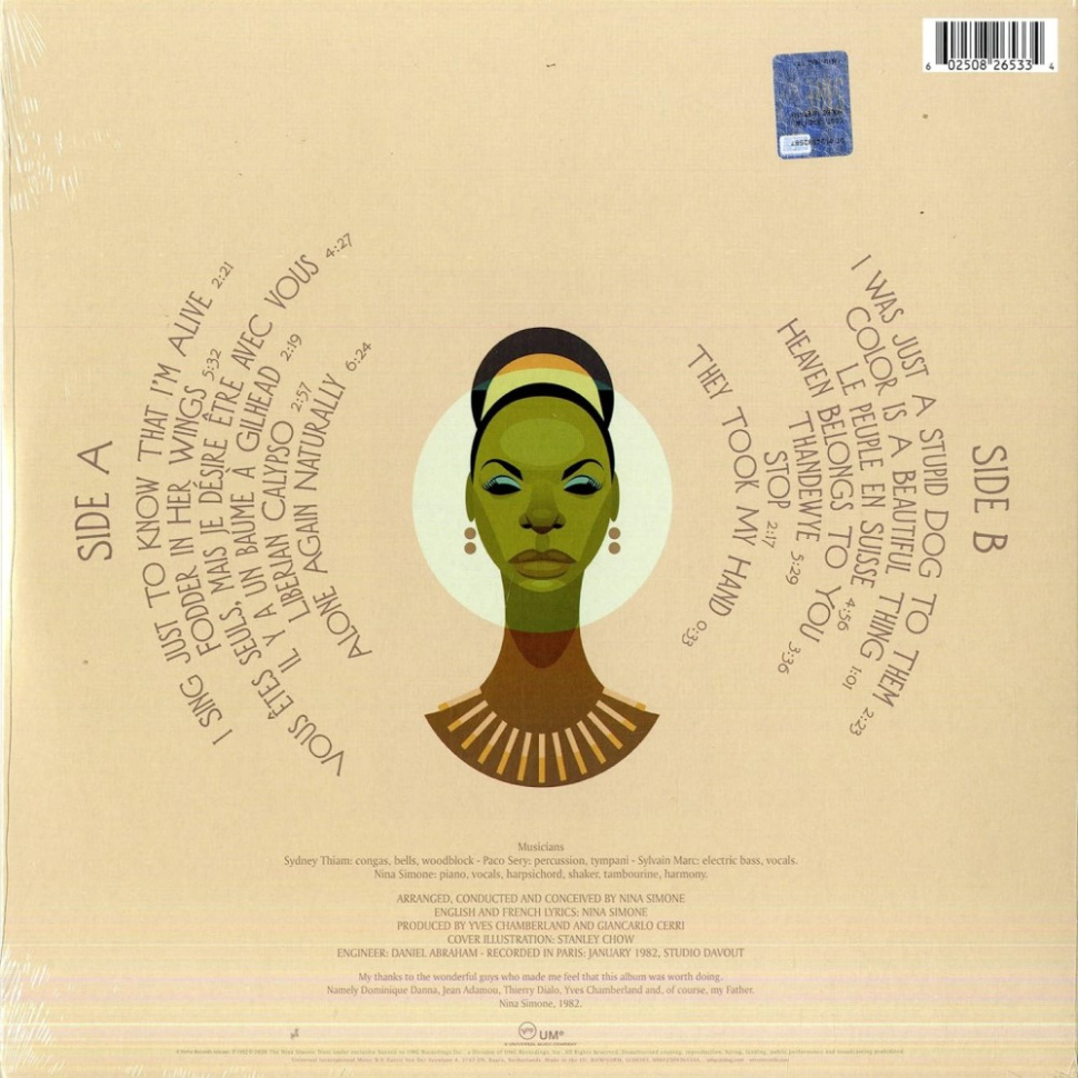 [40141] Nina Simone - Fodder On My Wings (LP)