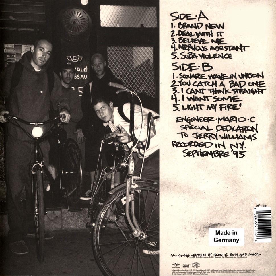 [69845] The Beastie Boys - Aglio E Olio (12")
