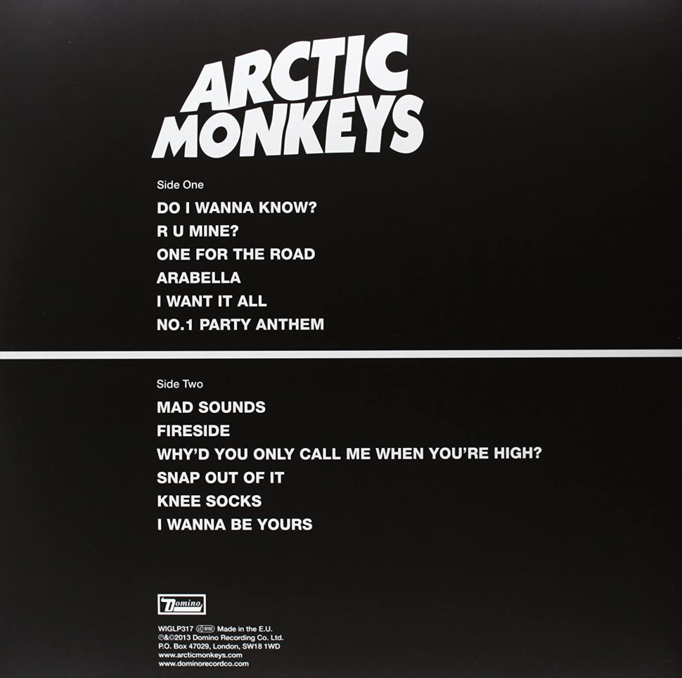 [176] Arctic Monkeys - AM (LP)