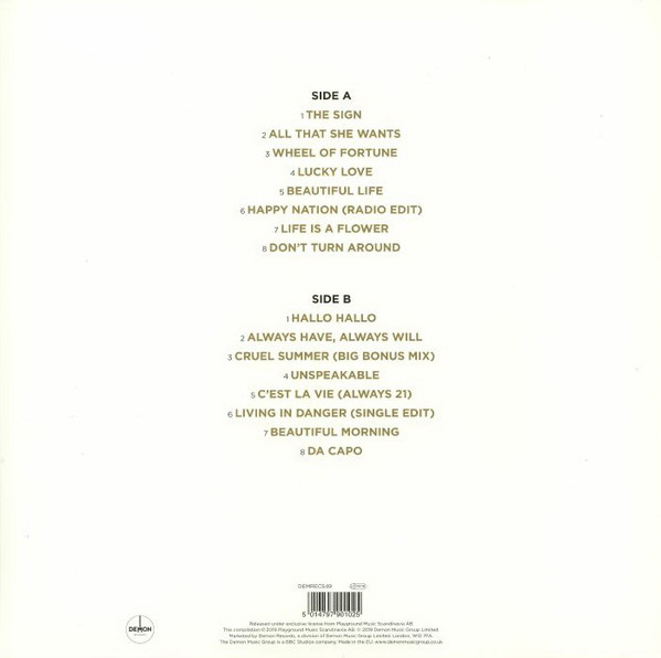 [47133] Ace Of Base - Gold (LP | Gold)