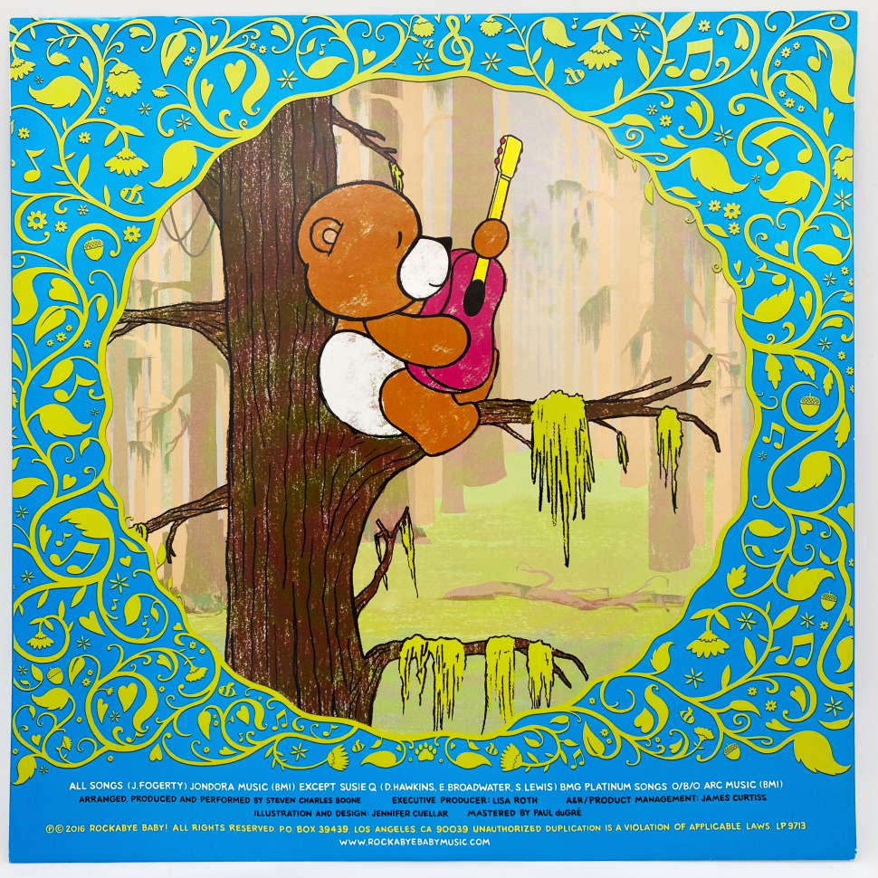 [25452] Rockabye Baby! - Lullaby Renditions Of Creedence Clearwater Revival (LP | Yellow)