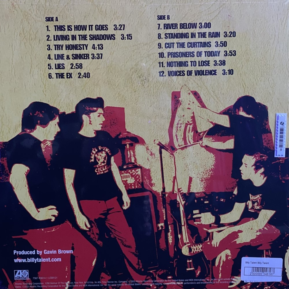 [46167] Billy Talent - Billy Talent (LP)