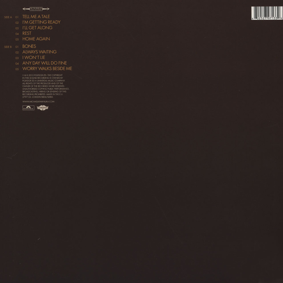 [24684] Michael Kiwanuka - Home Again (LP)