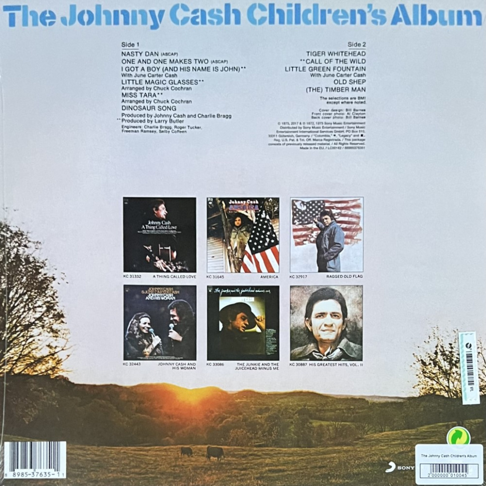 [10045] Johnny Cash - The Johnny Cash Children's Album (LP)