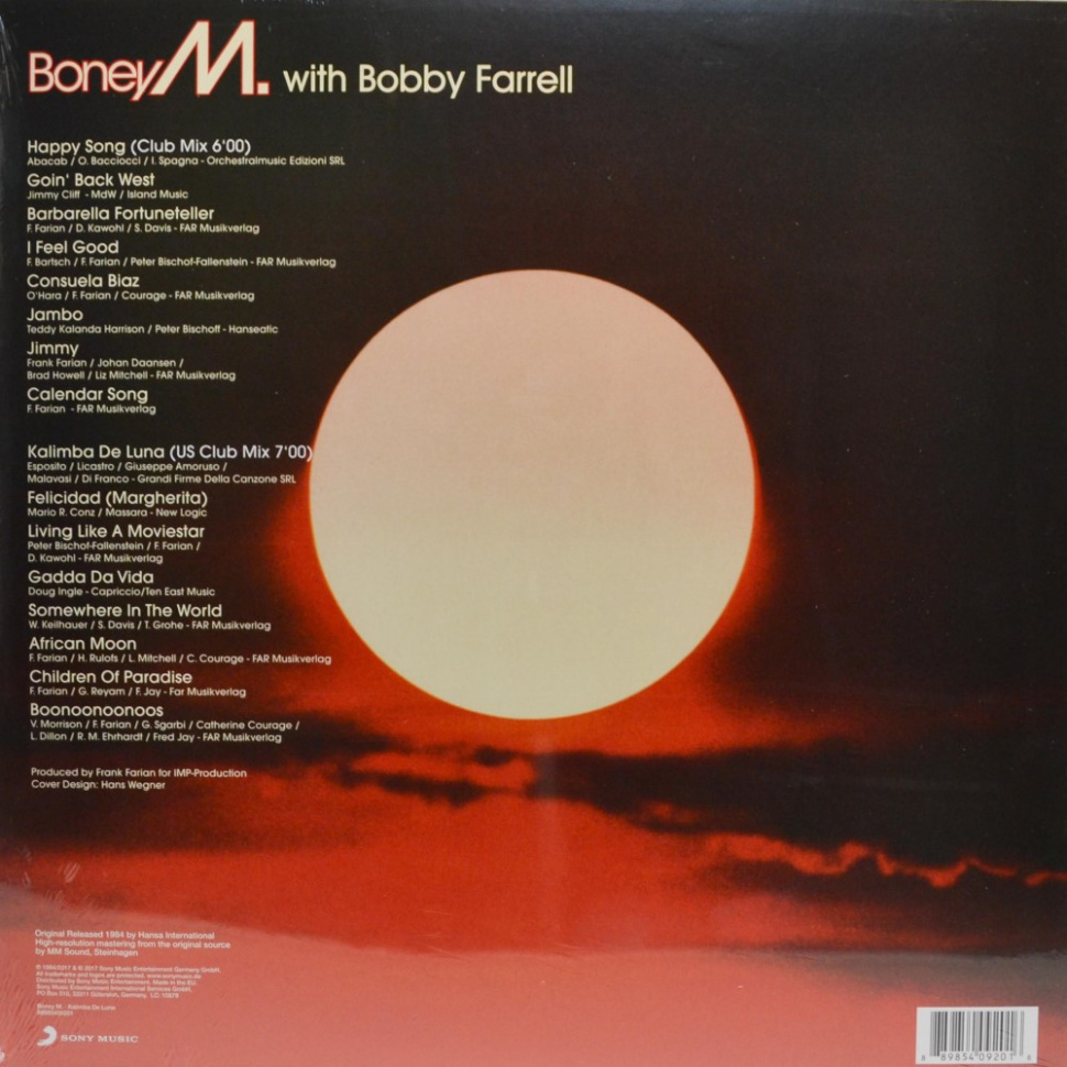 [42268] Boney M. - Kalimba De Luna (16 Happy Songs) (LP)