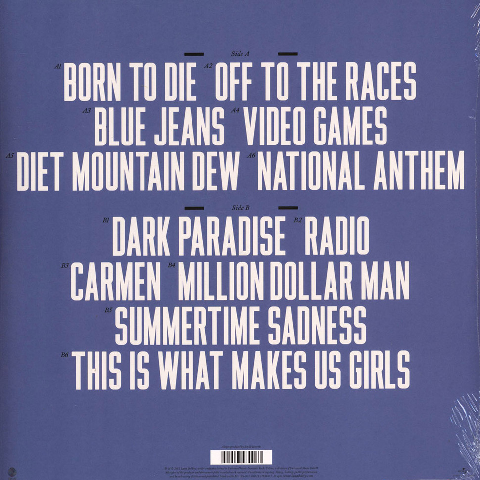 [48031] Lana Del Rey - Born To Die (LP)