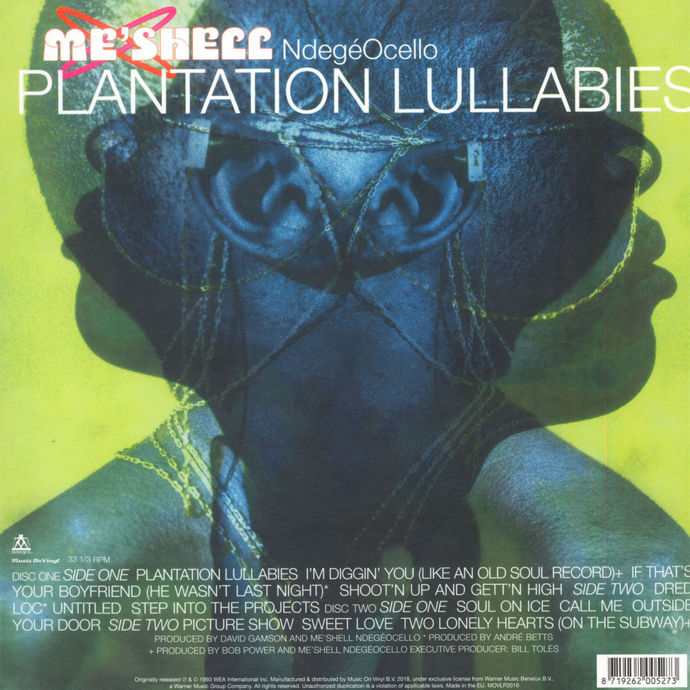 [3702] Me'Shell NdegéOcello - Plantation Lullabies (2LP)
