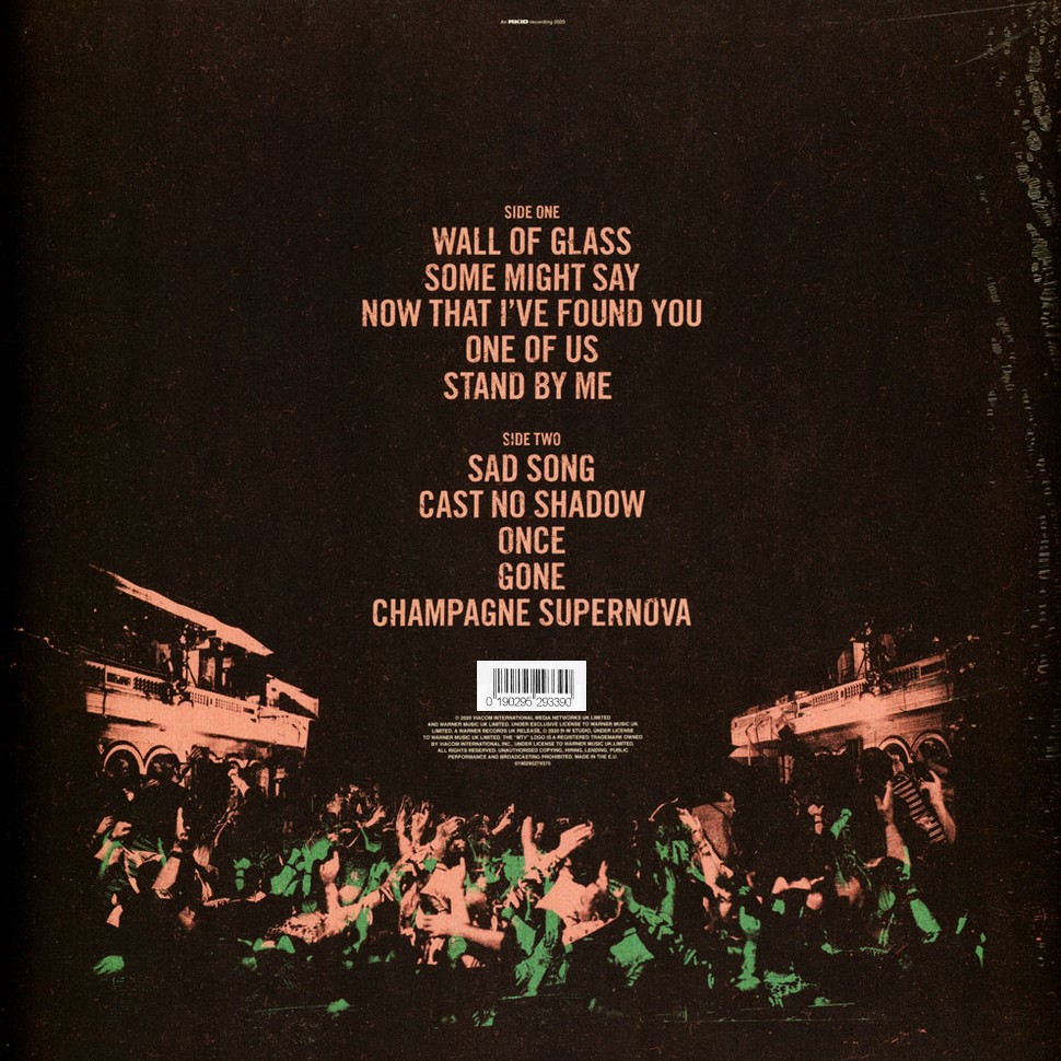 [30296] Liam Gallagher - MTV Unplugged (LP | White/Green Splatter)