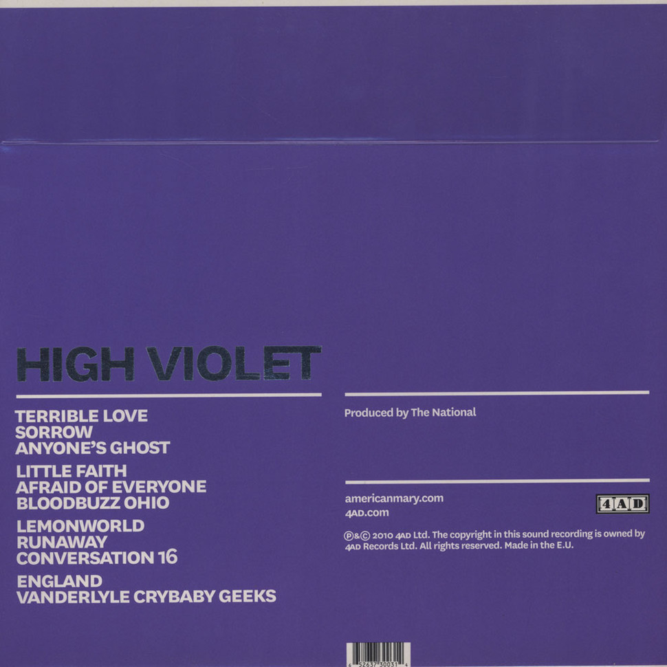 [33143] The National - High Violet (2LP)