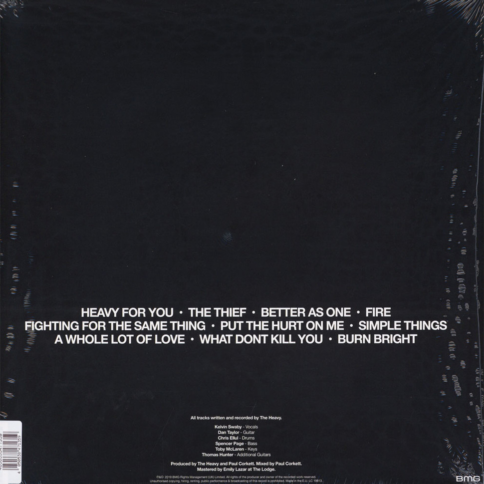 [44712] The Heavy - Sons (+ Bonus 7" Single) (LP + 7'')