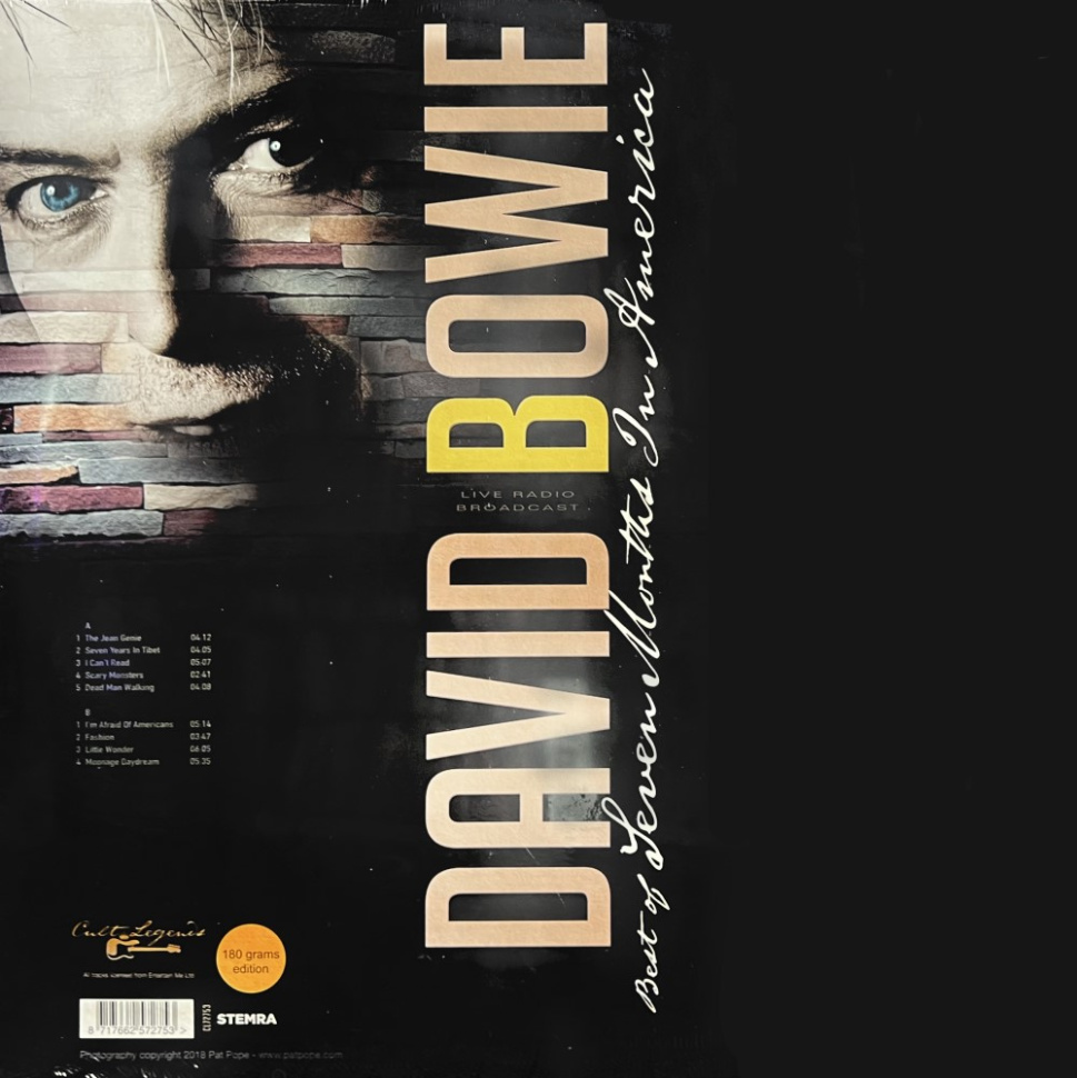 [7854] David Bowie - Best Of Seven Month In America (Live Radio Broadcast) (LP)