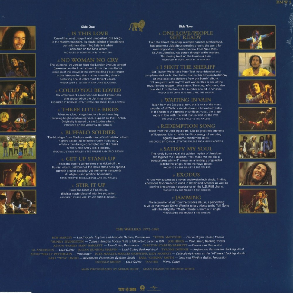 [32344] Bob Marley & The Wailers - Legend (The Best Of Bob Marley And The Wailers) (Picture Disc | Picture Disc)