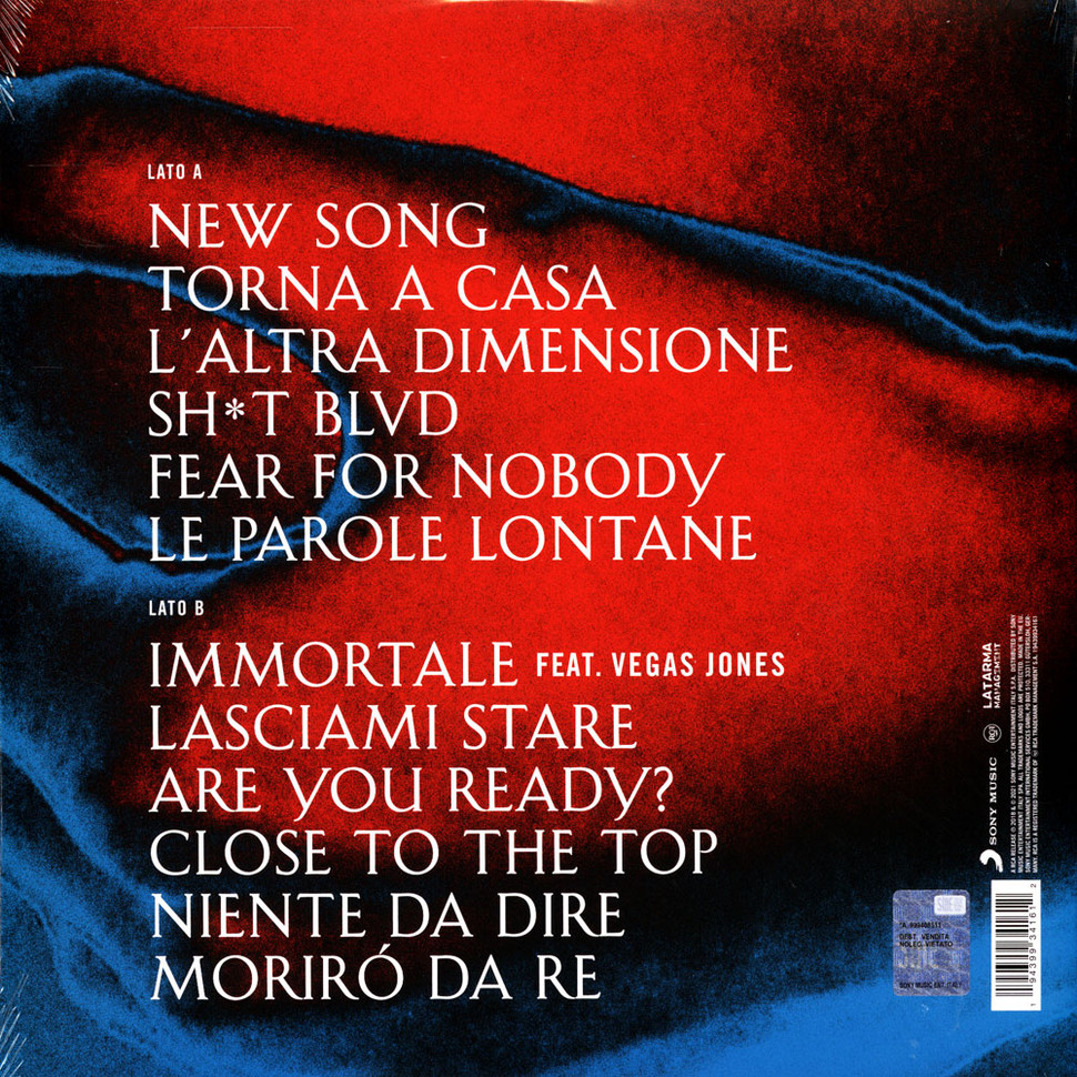 [51727] Maneskin - Il Ballo Della Vita (LP | Blue Transparent)