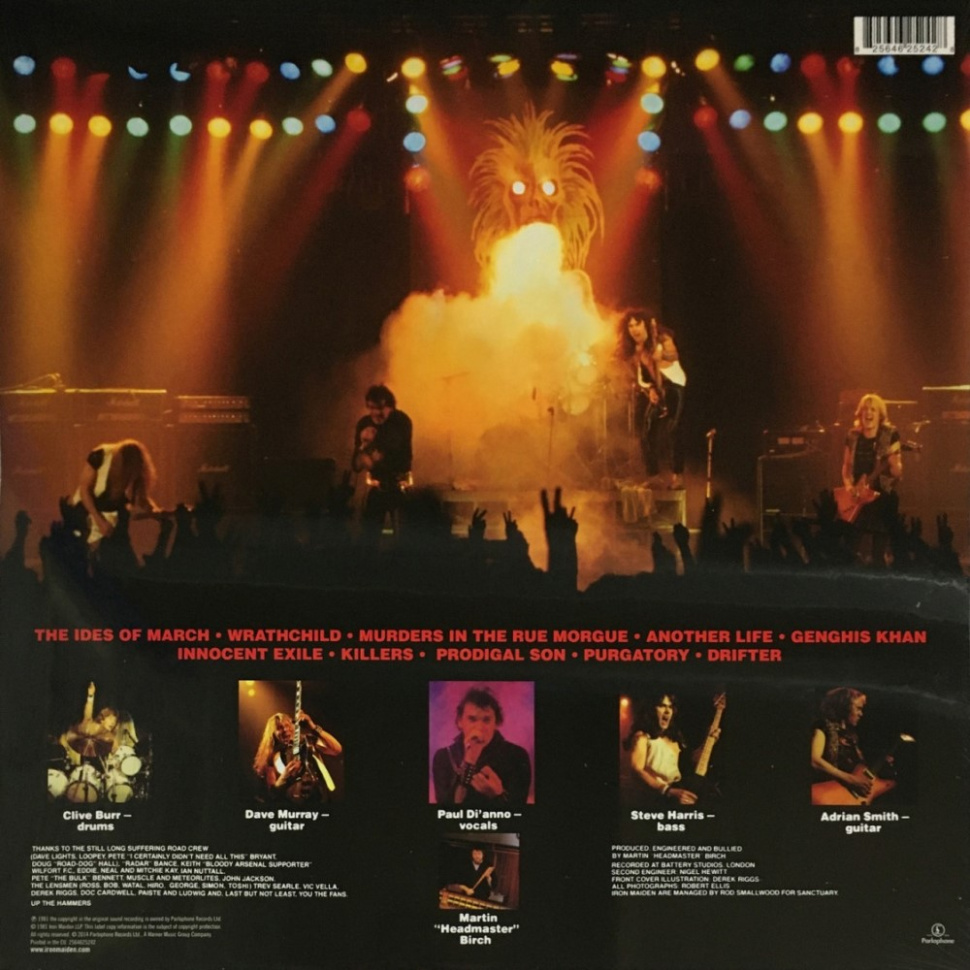[9520] Iron Maiden - Killers (LP)