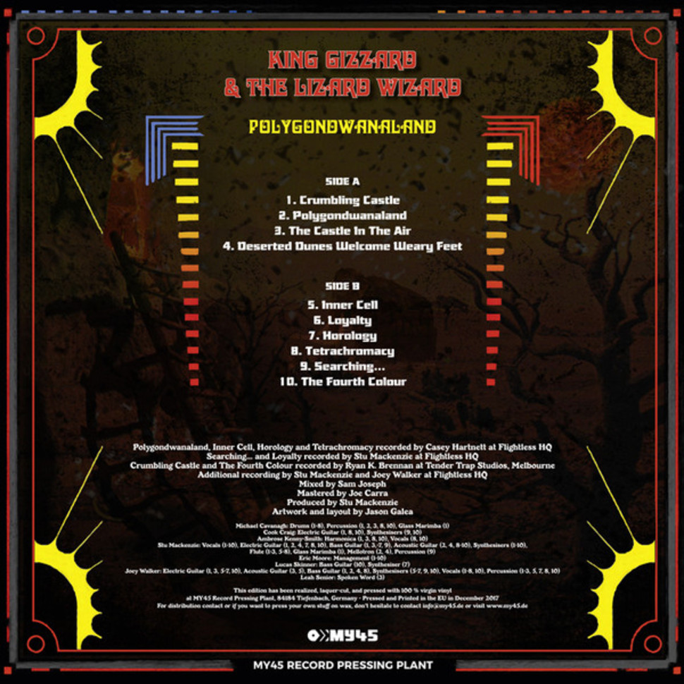 [31873] King Gizzard And The Lizard Wizard - Polygondwanaland (LP)