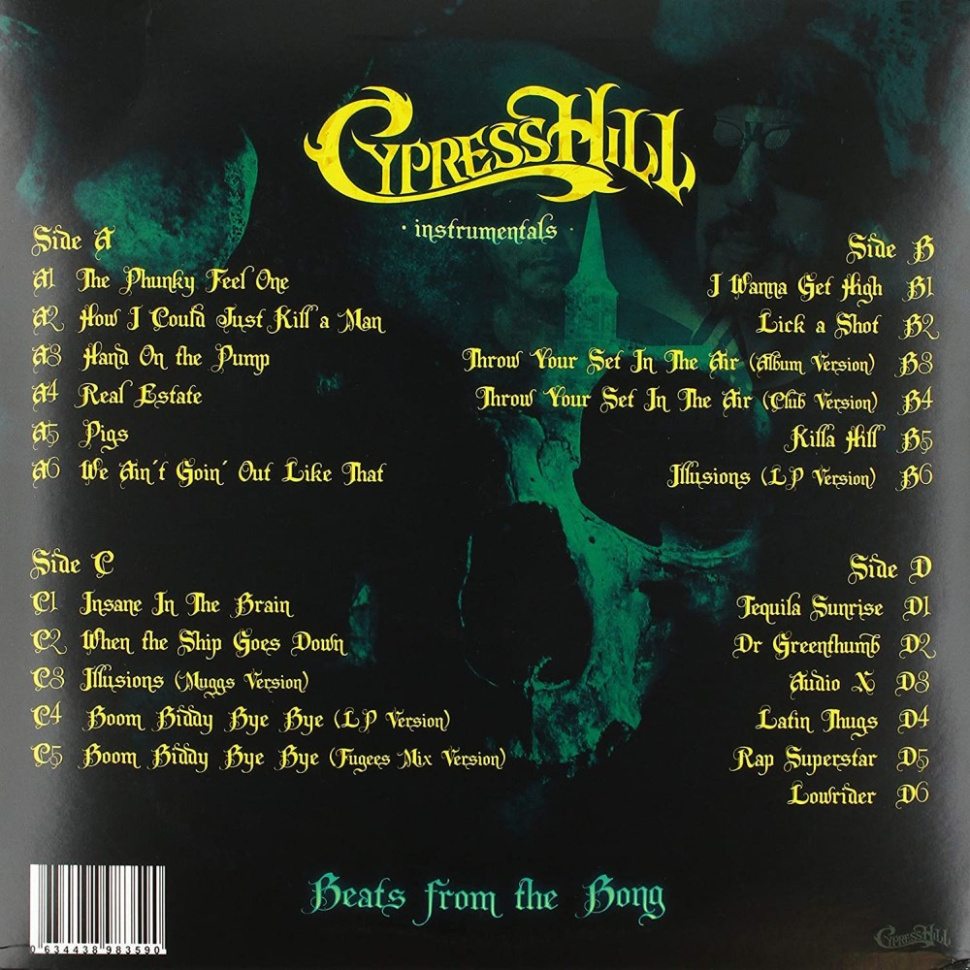 [37172] Cypress Hill - Beats From The Bong (2LP)