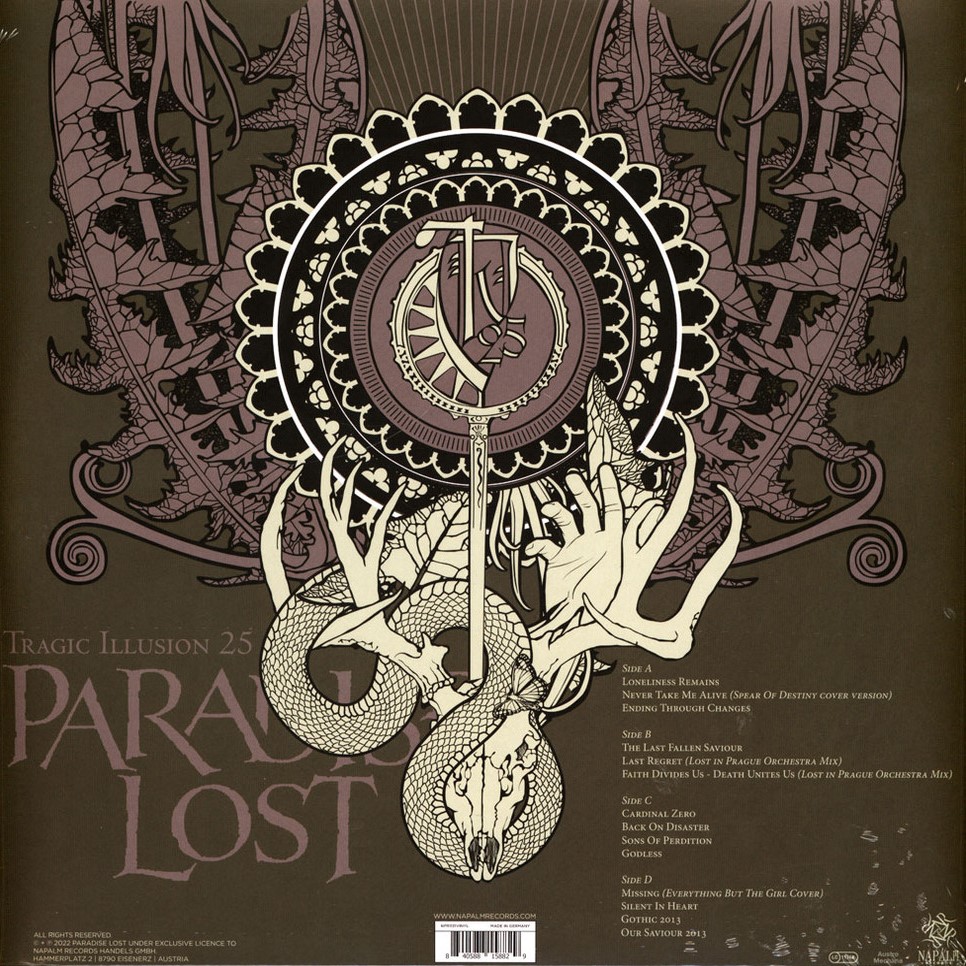 [70384] Paradise Lost - Tragic Illusion 25 (2LP)