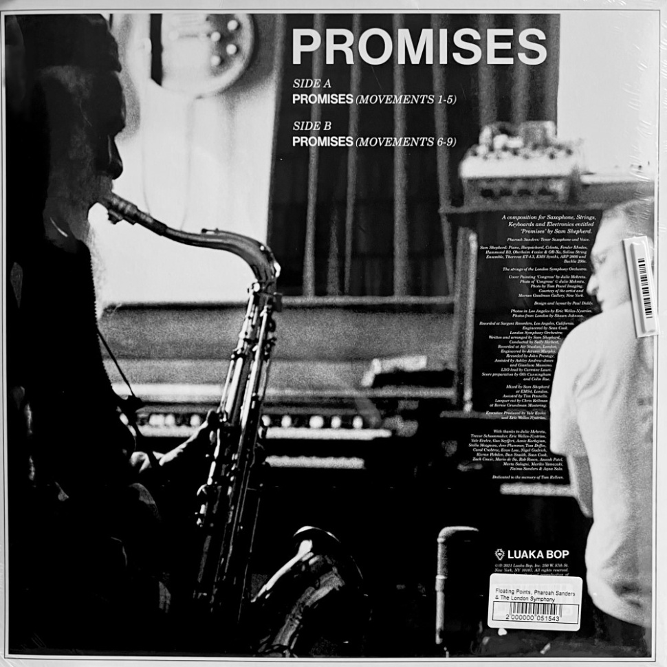 [51543] Floating Points, Pharoah Sanders & The London Symphony Orchestra - Promises (LP)