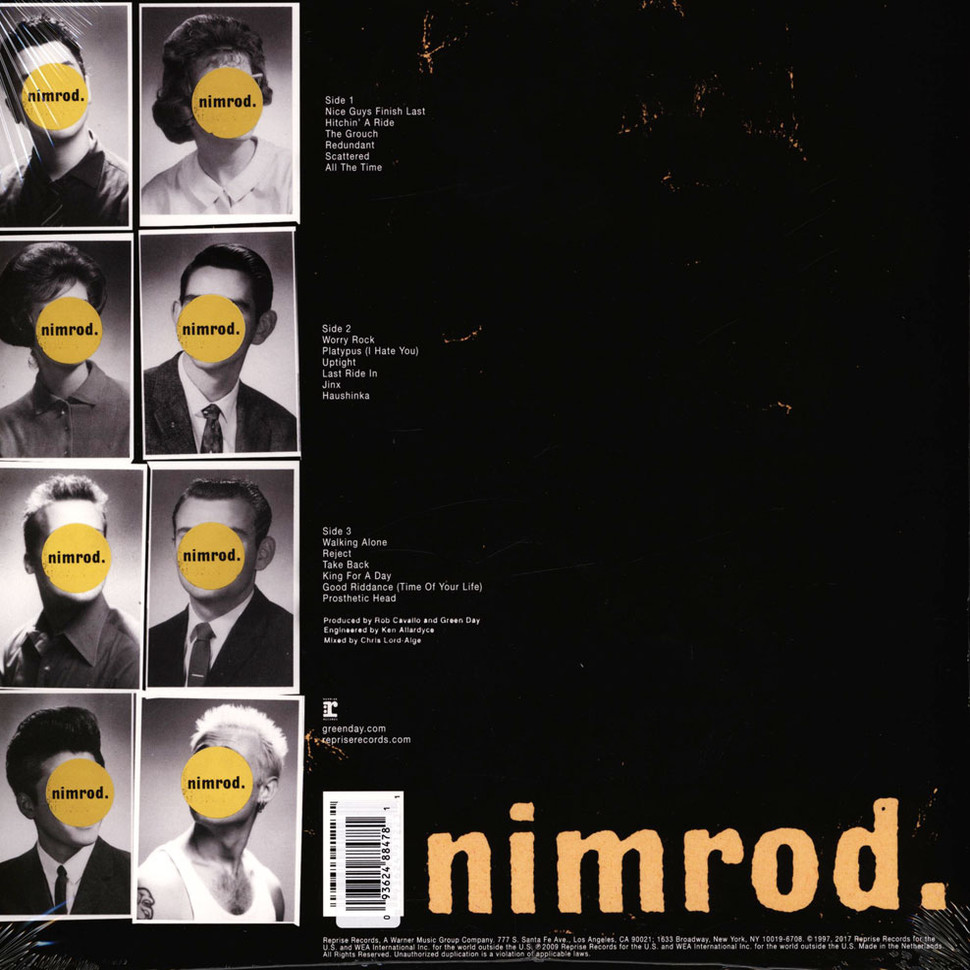 [46877] Green Day - Nimrod. (LP +  LP, Single Sided, Etched)