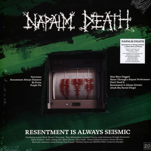 [58818] Napalm Death - Resentment Is Always Seismic – A Final Throw Of Throes (LP)