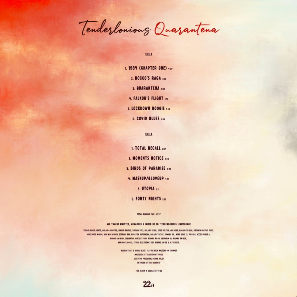 [59648] Tenderlonious - Quarantena (LP)