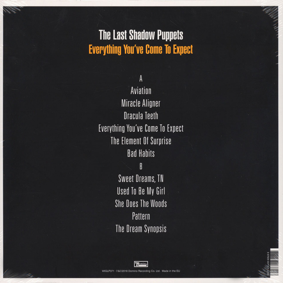 [44729] The Last Shadow Puppets - Everything You've Come To Expect (LP)