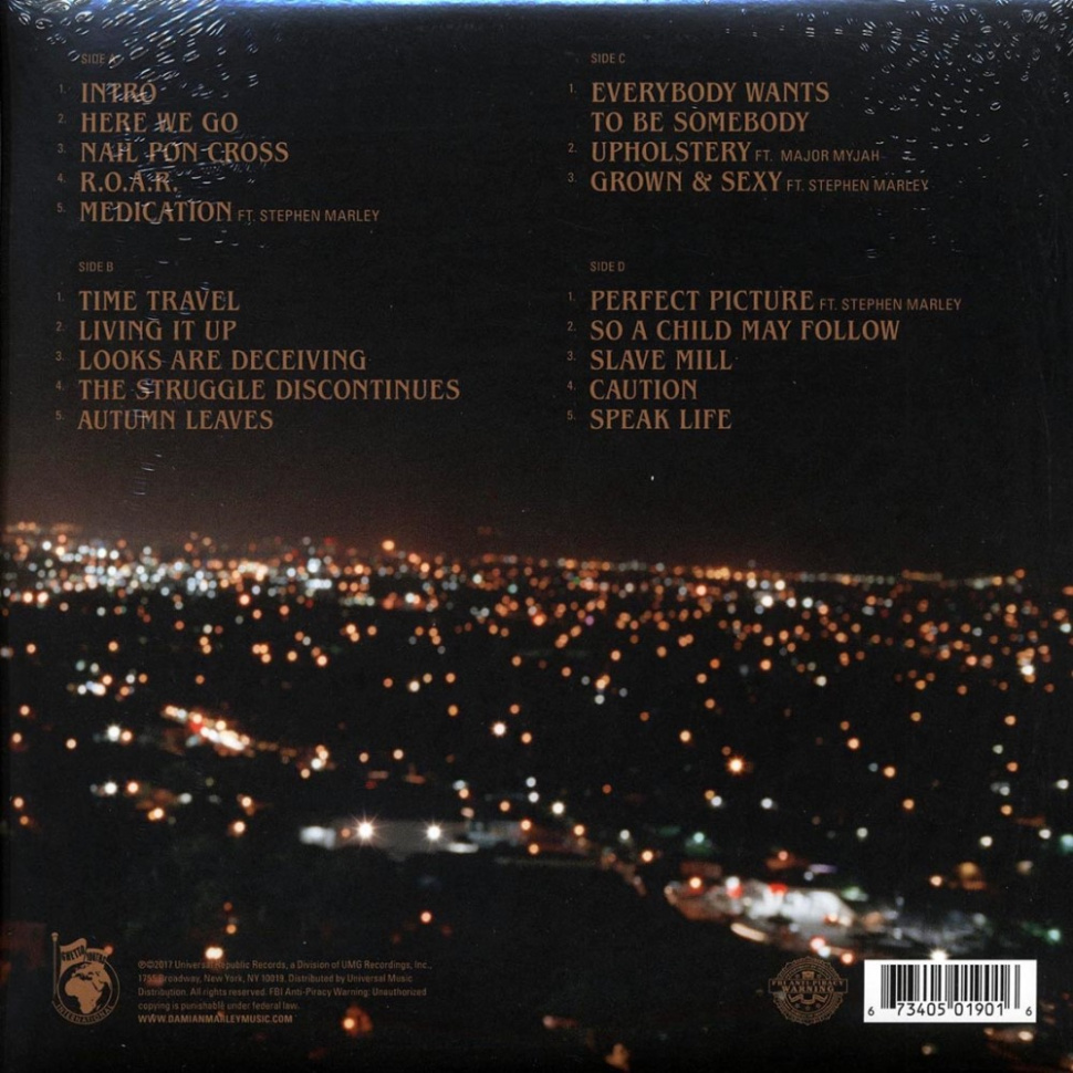 [3160] Damian Marley - Stony Hill (2LP)