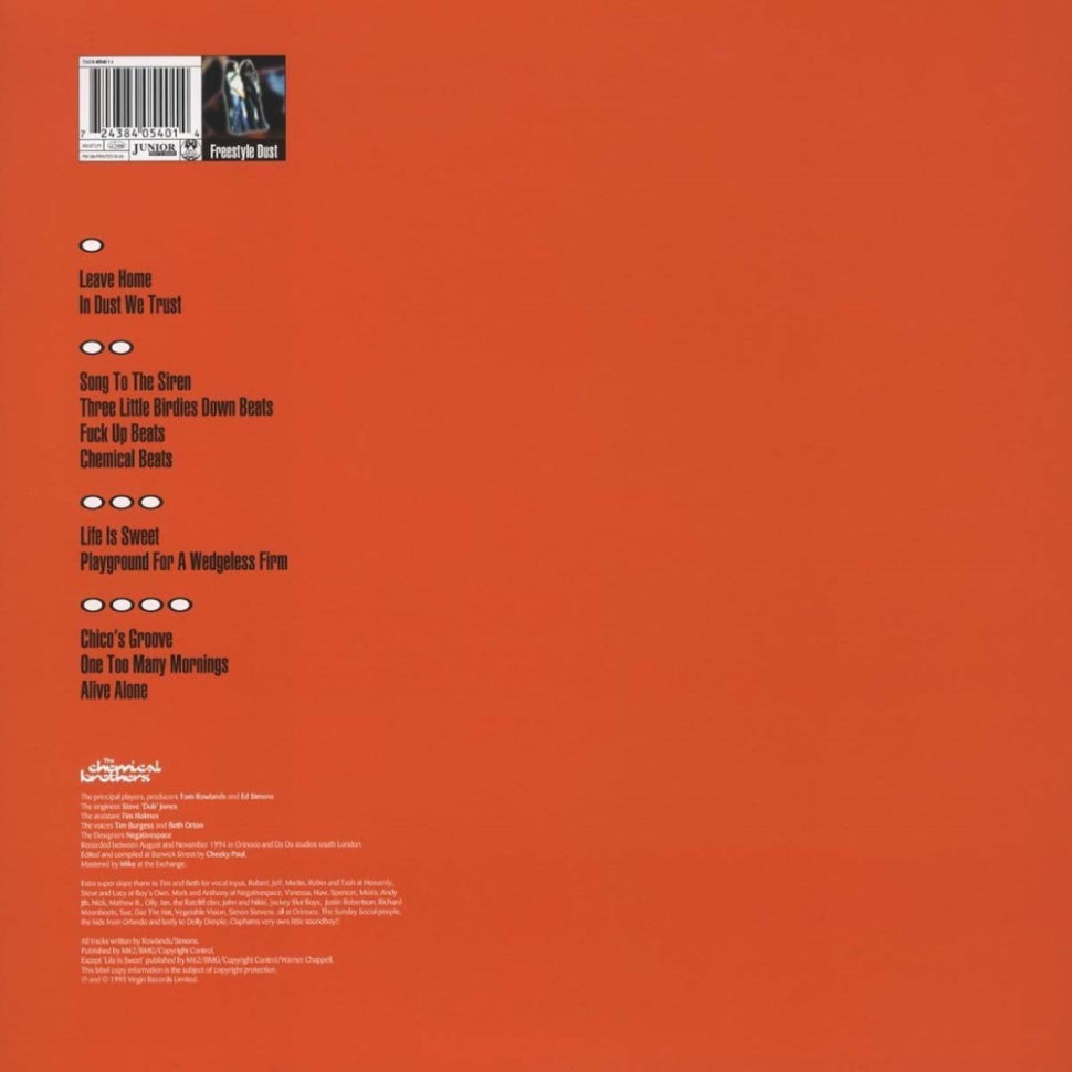 [22581] The Chemical Brothers - Exit Planet Dust (2LP)
