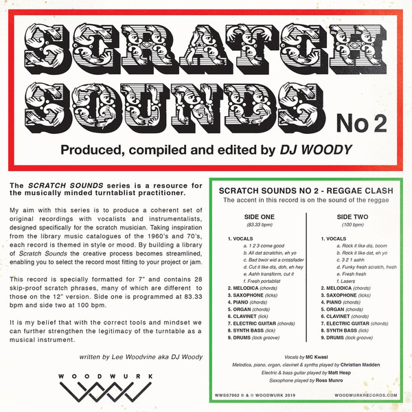 [50027] DJ Woody - Scratch Sounds No 2 - Reggae Clash (12")