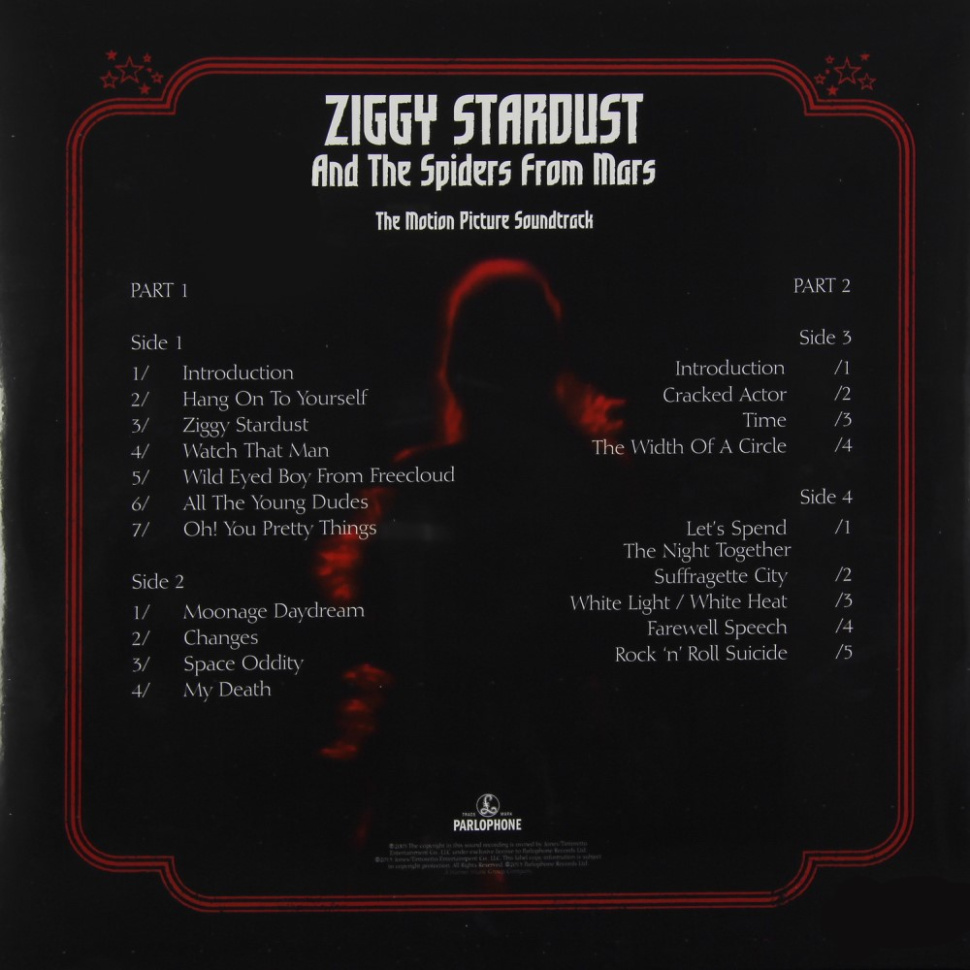 [22857] David Bowie - Ziggy Stardust And Spiders From Mars From The Motion Picture (2LP)