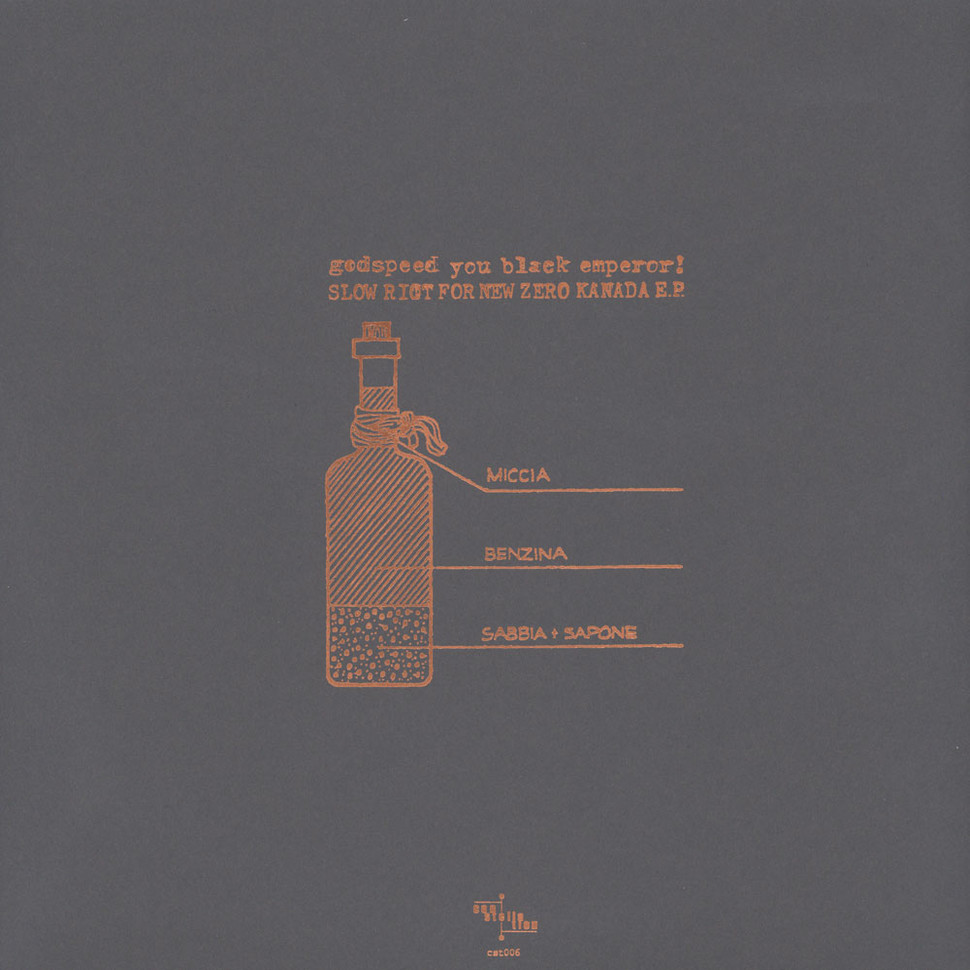 [43463] Godspeed You Black Emperor! - Slow Riot For New Zero Kanada E.P. (12")