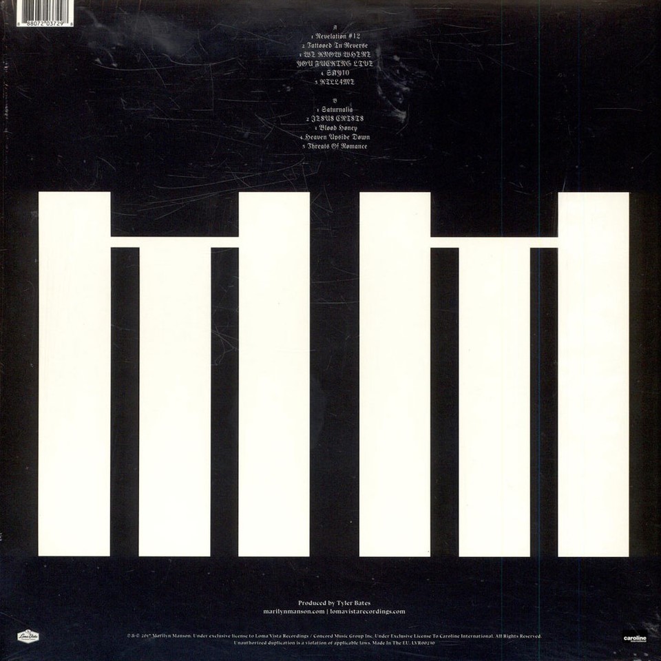 [10892] Marilyn Manson - Heaven Upside Down (LP)