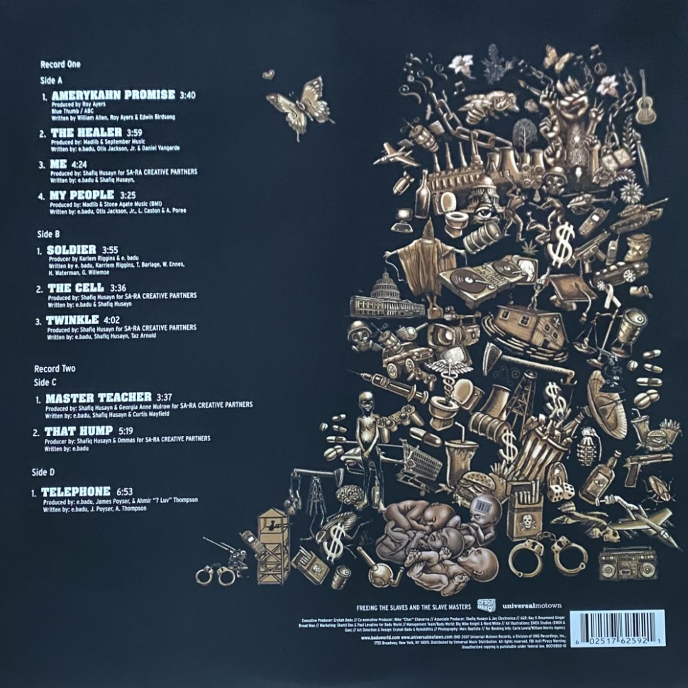 [8783] Erykah Badu - New Amerykah, Pt. 1 (4th World War) (2LP)