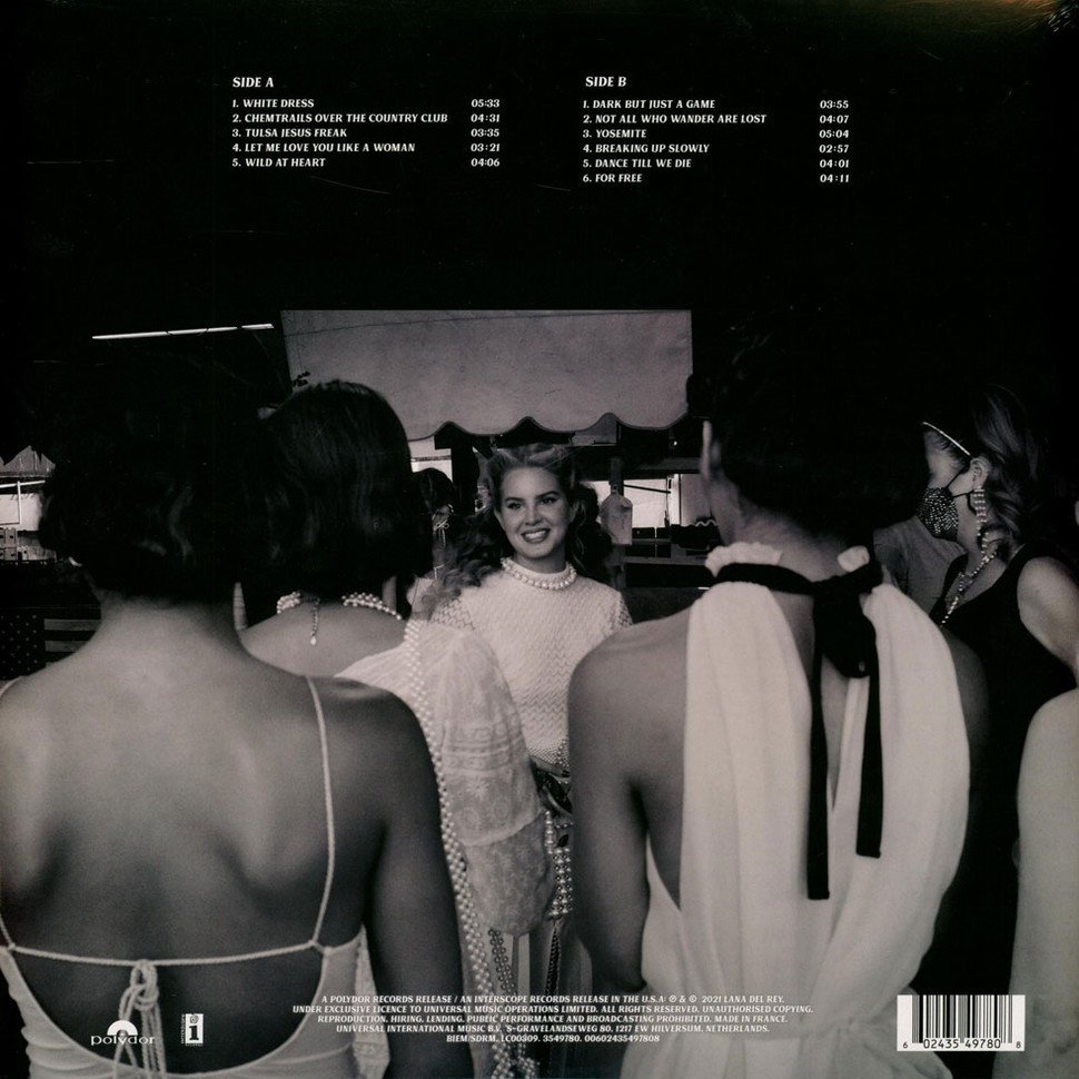 [41162] Lana Del Rey - Chemtrails Over The Country Club (LP)