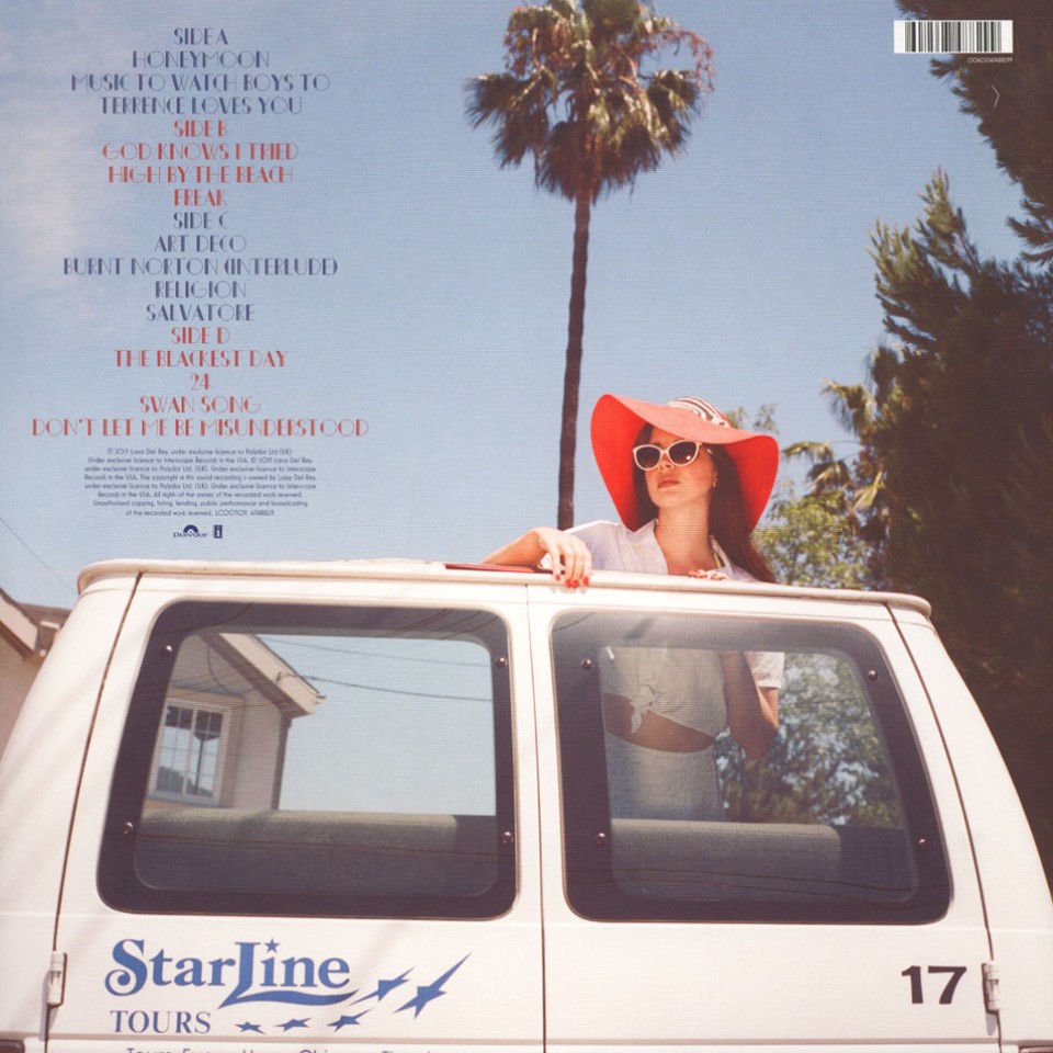 [30562] Lana Del Rey - Honeymoon (2LP)