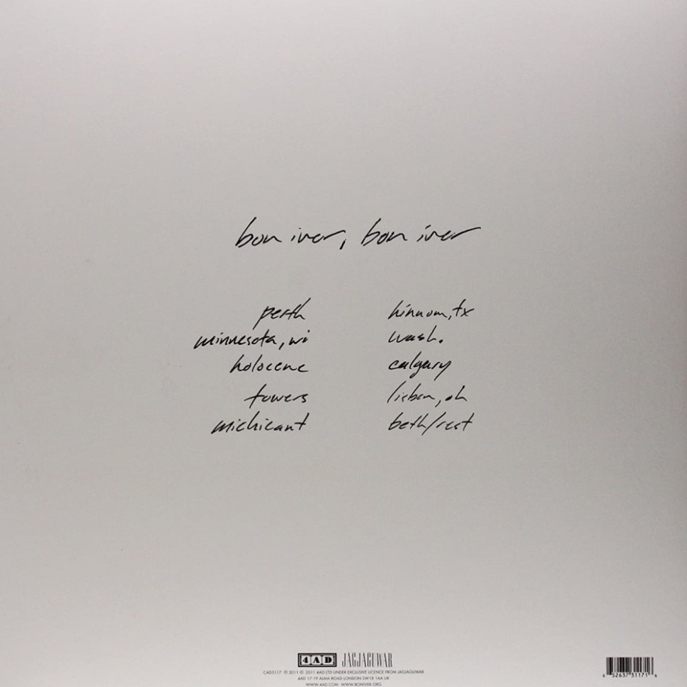 [53028] Bon Iver - Bon Iver (LP)
