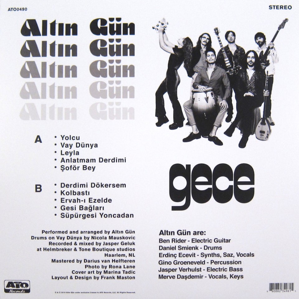 [70919] Altin Gün - Gece (LP | Teal)