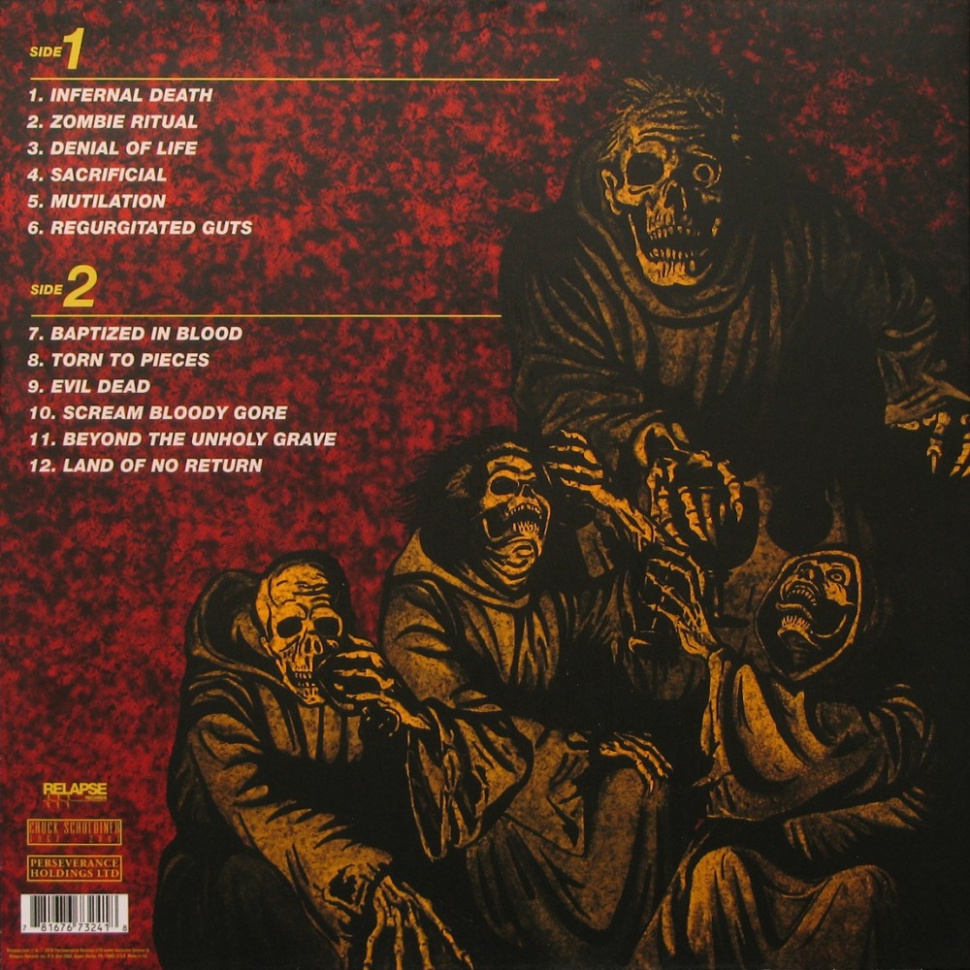 [1494] Death - Scream Bloody Gore (LP)