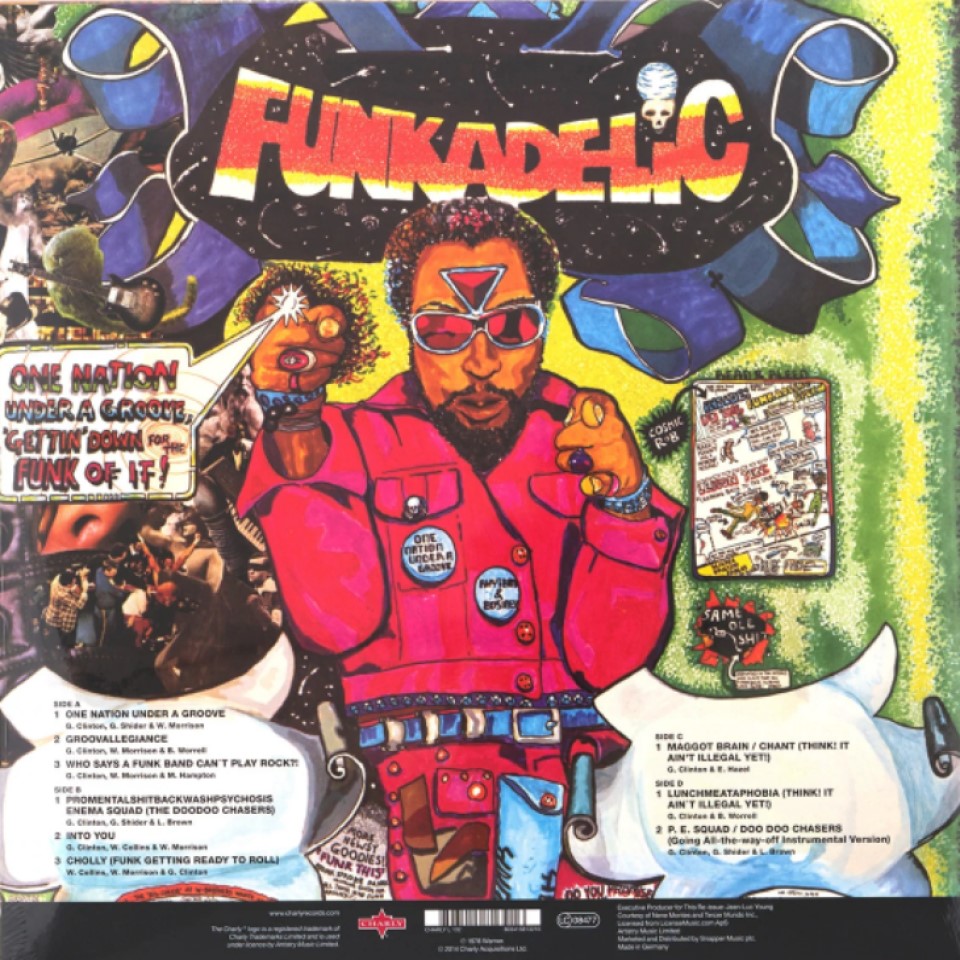 [1951] Funkadelic - One Nation Under a Groove (LP + 7'')