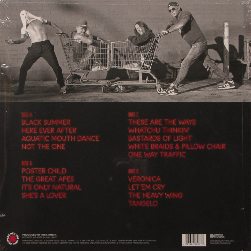 [68084] Red Hot Chili Peppers - Unlimited Love (2LP | Red)