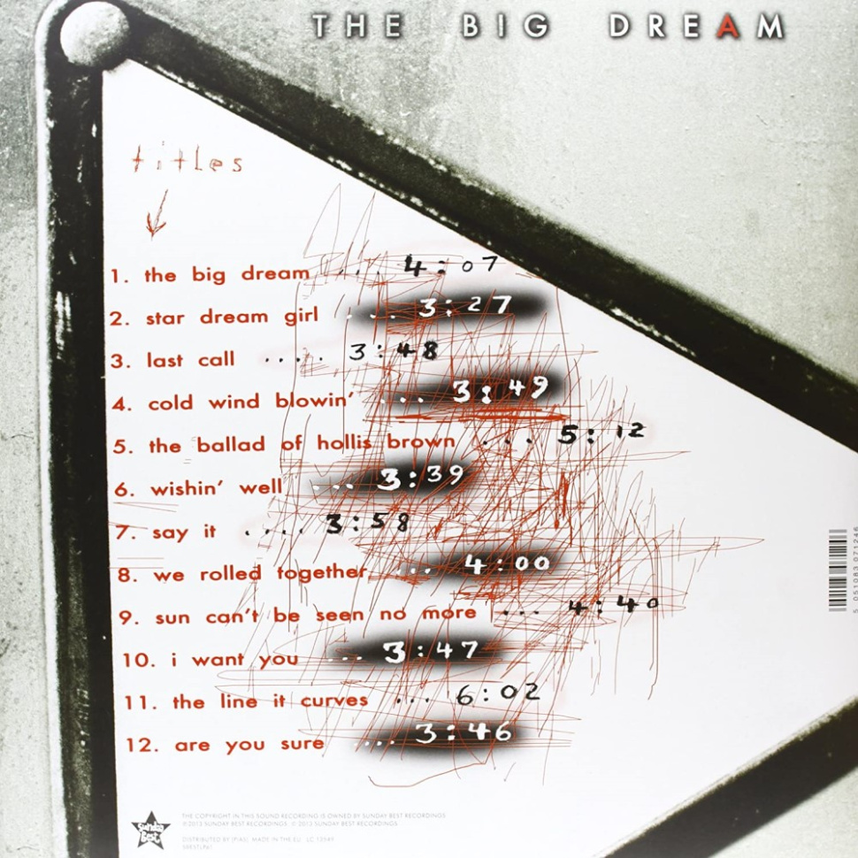 [2910] David Lynch - Big Dream (2LP + 7'')