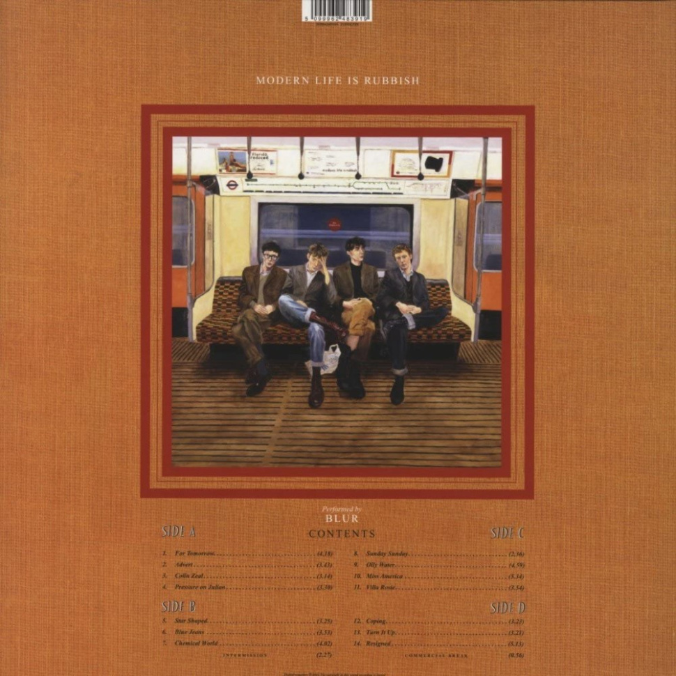 [36786] Blur - Modern Life Is Rubbish (2LP)