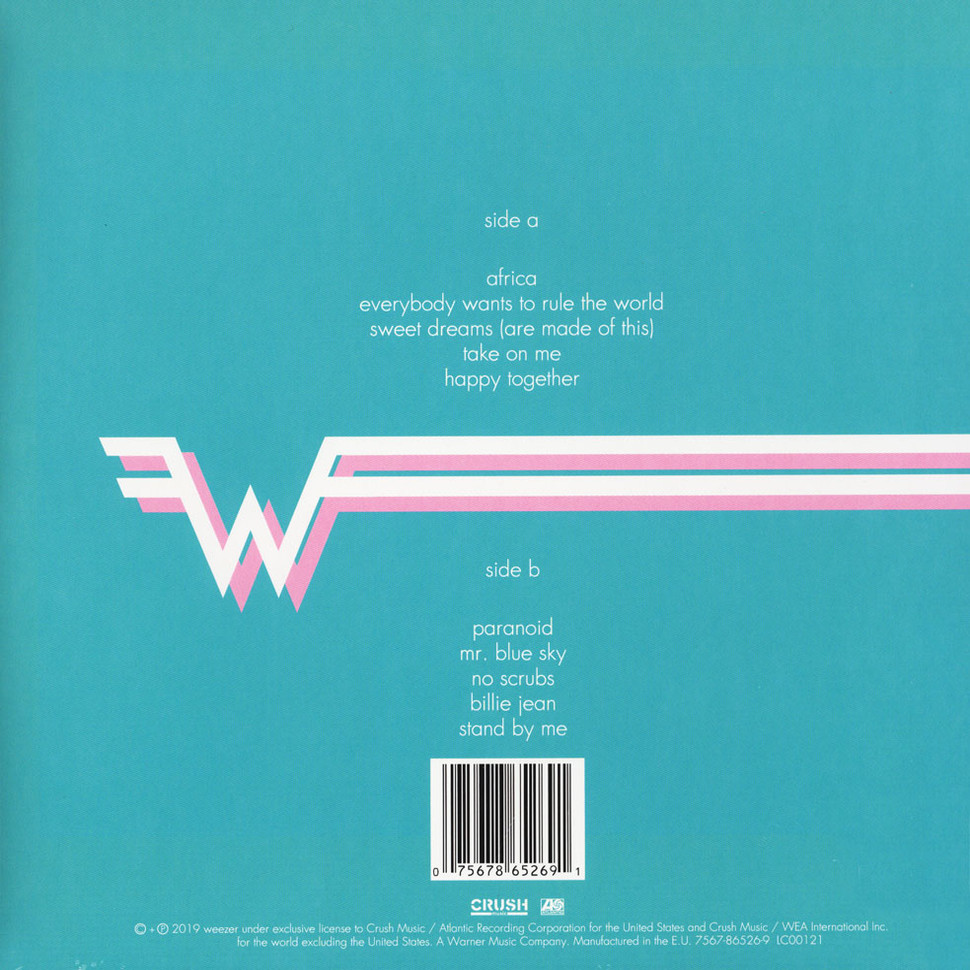 [71176] Weezer - Weezer (Teal album) (LP)
