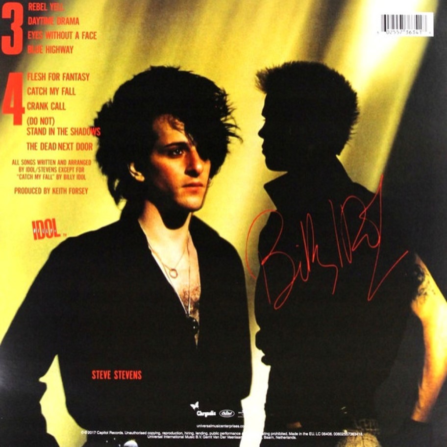 [40714] Billy Idol - Rebel Yell (LP)