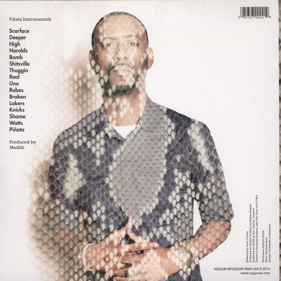 [20716] Madlib - Pinata Instrumentals (2LP)